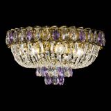 Люстра Астра Бутон №5 фиолетовая под бронзу в Новокузнецке