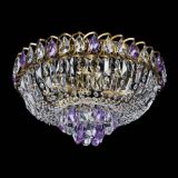 Люстра Астра Бутон №5 фиолетовая под бронзу в Новокузнецке