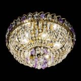 Люстра Астра Бутон №5 фиолетовая под бронзу в Новокузнецке