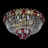 Люстра Астра Бутон №5 красная под бронзу в Новокузнецке Люстра Астра Бутон №5 красная под бронзу в Новокузнецке