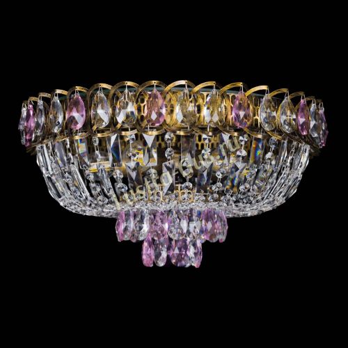 Люстра Астра Бутон №5 розовая под бронзу в Новокузнецке Люстра Астра Бутон №5 розовая под бронзу в Новокузнецке