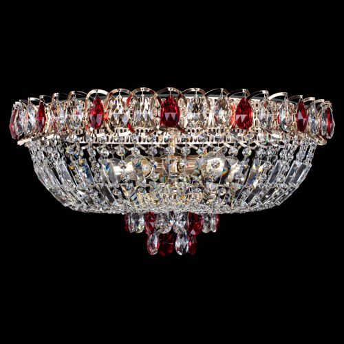 Люстра Астра Бутон №5 красная в Новокузнецке Гусь Хрустальный