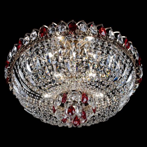 Люстра Астра Бутон №5 красная в Новокузнецке Гусь Хрустальный