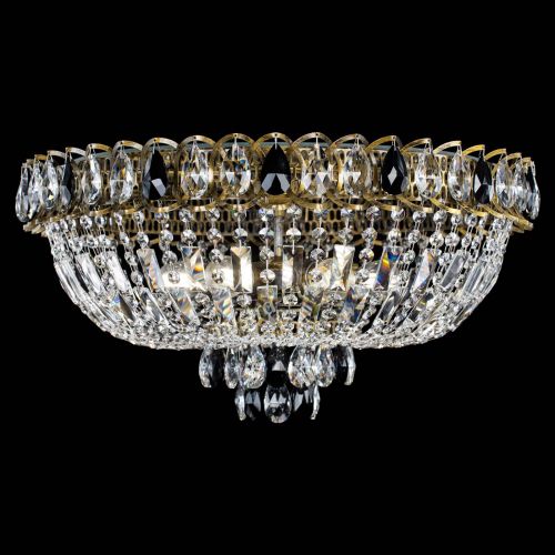 Люстра Астра Бутон №6 под бронзу Черная в Новокузнецке Гусь Хрустальный