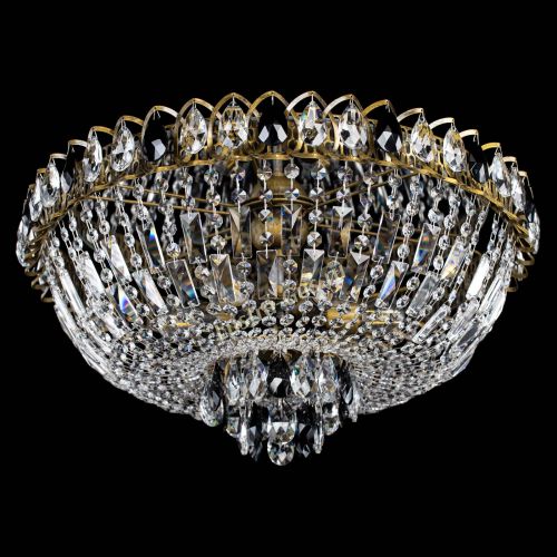 Люстра Астра Бутон №6 под бронзу Черная в Новокузнецке Гусь Хрустальный