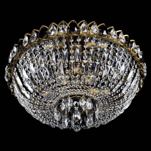 Люстра Астра Бутон №6 под бронзу Черная в Новокузнецке Гусь Хрустальный