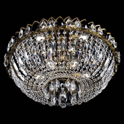 Люстра Астра Бутон №6 под бронзу Черная в Новокузнецке Гусь Хрустальный