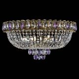 Люстра Астра Бутон №6 под бронзу Фиолетовая в Новокузнецке