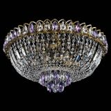 Люстра Астра Бутон №6 под бронзу Фиолетовая в Новокузнецке