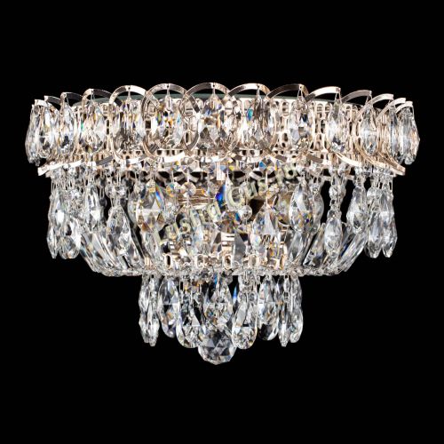 Люстра Астра Шар №3 с журавликами в Новокузнецке Гусь Хрустальный