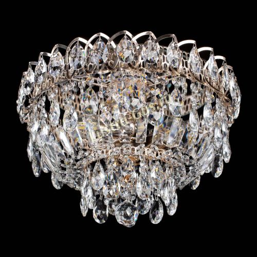 Люстра Астра Шар №3 с журавликами в Новокузнецке Гусь Хрустальный