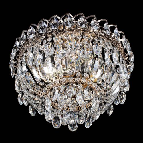 Люстра Астра Шар №3 с журавликами в Новокузнецке Гусь Хрустальный