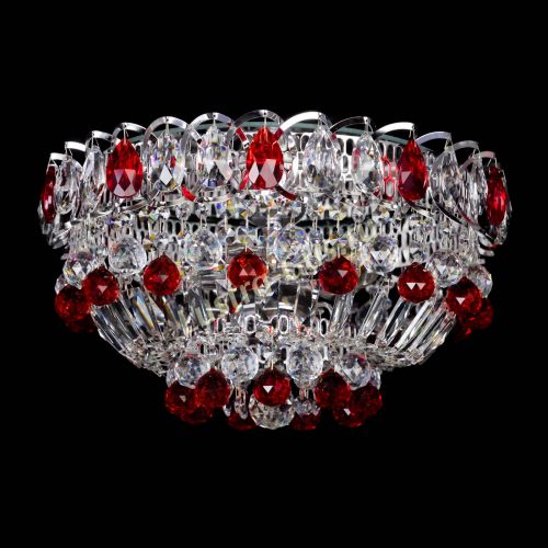 Люстра Астра Шар №3 Красная в Новокузнецке Люстра Астра Шар №3 Красная в Новокузнецке