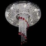 Люстра Диана №1, диаметр - 600 мм, цвет - серебро, Люстры Гусь Хрустальный Люстра Диана №1, диаметр - 600 мм, цвет - серебро, Люстры Гусь Хрустальный