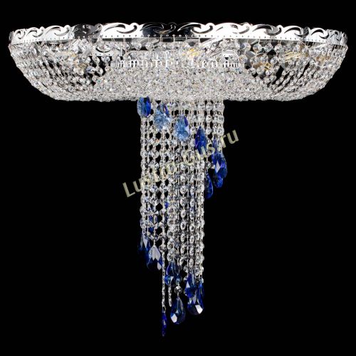 Люстра Диана №1 синяя в Новокузнецке Люстра Диана №1 синяя в Новокузнецке