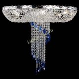 Люстра Диана №1, диаметр - 600 мм, цвет - серебро, Люстры Гусь Хрустальный Люстра Диана №1, диаметр - 600 мм, цвет - серебро, Люстры Гусь Хрустальный