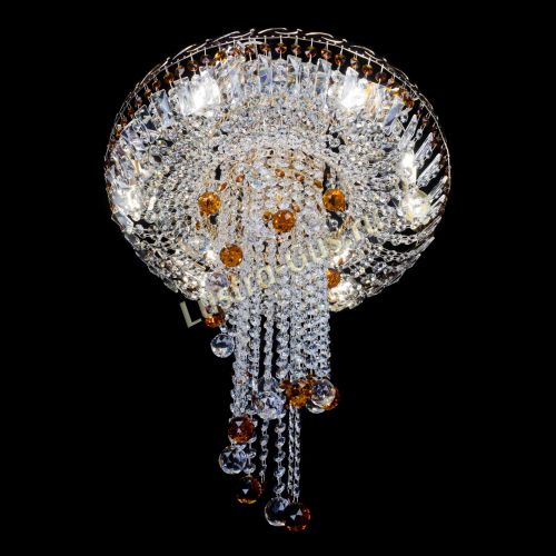 Люстра Диана №6 Шар 30 чайная в Новокузнецке Гусь Хрустальный