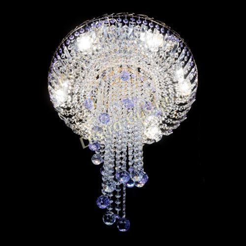 Люстра Диана №6 Шар 30 фиолетовая в Новокузнецке Гусь Хрустальный