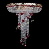 Люстра Диана №6 Шар 30 красная в Новокузнецке