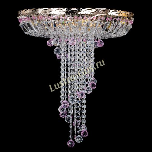 Люстра Диана №6 Шар 30 розовая в Новокузнецке Люстра Диана №6 Шар 30 розовая в Новокузнецке