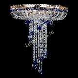 Люстра Диана №6 Шар 30 синяя в Новокузнецке Люстра Диана №6 Шар 30 синяя в Новокузнецке