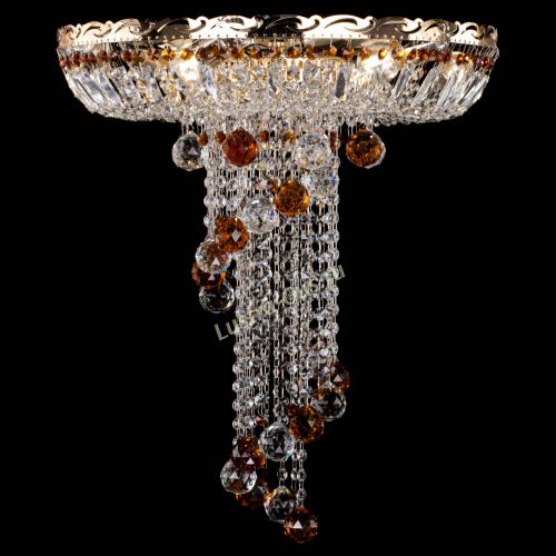 Люстра Диана №6 Шар 40 чайная в Новокузнецке Гусь Хрустальный