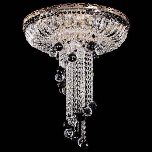 Люстра Диана №6 Шар 40 черная в Новокузнецке Гусь Хрустальный