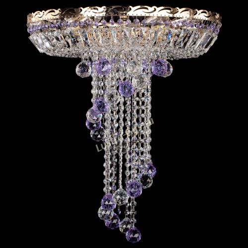 Люстра Диана №6 Шар 40 фиолетовая в Новокузнецке Люстра Диана №6 Шар 40 фиолетовая в Новокузнецке