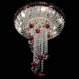 Люстра Диана №6 Шар 40 красная в Новокузнецке