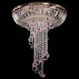 Люстра Диана №6 Шар 40 розовая в Новокузнецке Люстра Диана №6 Шар 40 розовая в Новокузнецке