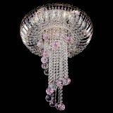 Люстра Диана №6 Шар 40 розовая в Новокузнецке Люстра Диана №6 Шар 40 розовая в Новокузнецке