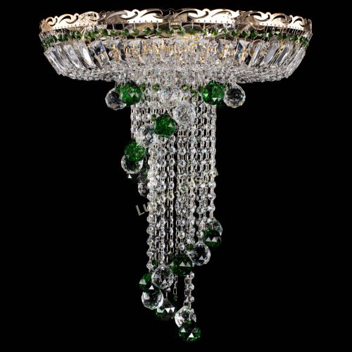 Люстра Диана №6 Шар 40 зеленая в Новокузнецке Люстра Диана №6 Шар 40 зеленая в Новокузнецке