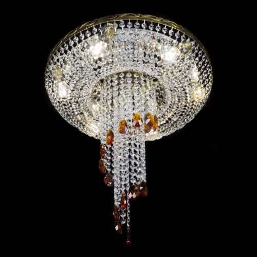 Люстра Диана №6 журавлик чайная под бронзу  в Новокузнецке Гусь Хрустальный