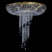 Люстра Диана №6 журавлик черная под бронзу