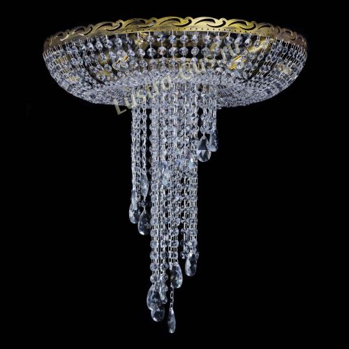 Люстра Диана №6 журавлик под бронзу в Новокузнецке Гусь Хрустальный