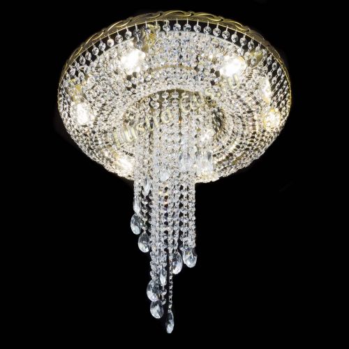 Люстра Диана №6 журавлик под бронзу в Новокузнецке Гусь Хрустальный