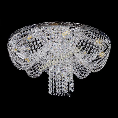 Люстра Диана Каскад в Новокузнецке Гусь Хрустальный