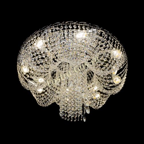 Люстра Диана Каскад в Новокузнецке Гусь Хрустальный