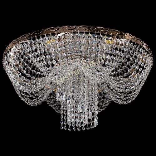 Люстра Диана Каскад в Новокузнецке Гусь Хрустальный