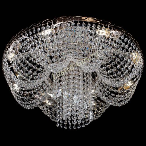 Люстра Диана Каскад в Новокузнецке Гусь Хрустальный