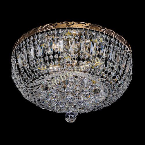 Люстра Диана Пирамида шар в Новокузнецке Гусь Хрустальный