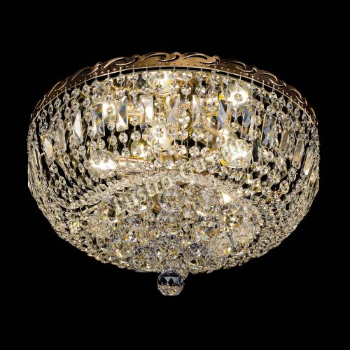 Люстра Диана Пирамида шар в Новокузнецке Гусь Хрустальный