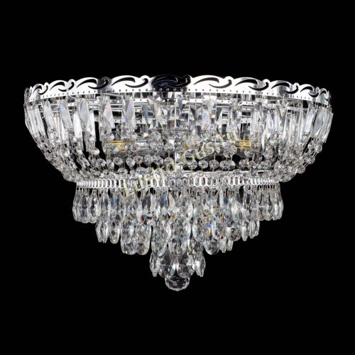 Люстра Диана пирамида журавлик в Новокузнецке Гусь Хрустальный