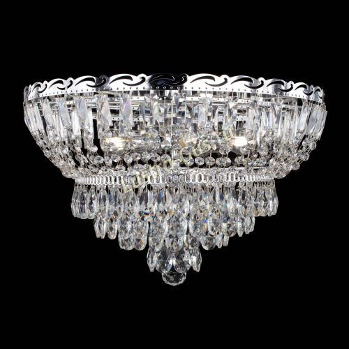 Люстра Диана пирамида журавлик в Новокузнецке Гусь Хрустальный