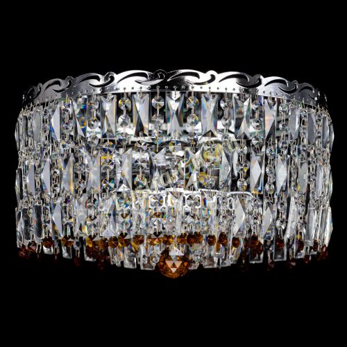 Люстра Диана Пластинка №3 чайная в Новокузнецке Гусь Хрустальный