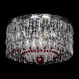 Люстра Диана Пластинка №3 красная в Новокузнецке Люстра Диана Пластинка №3 красная в Новокузнецке