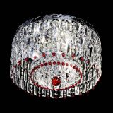 Люстра Диана Пластинка №3 красная в Новокузнецке Люстра Диана Пластинка №3 красная в Новокузнецке