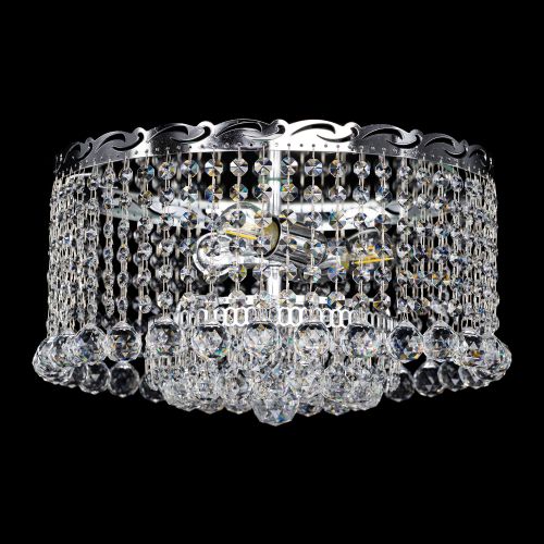 Люстра Диана прямая Шар в Новокузнецке Гусь Хрустальный