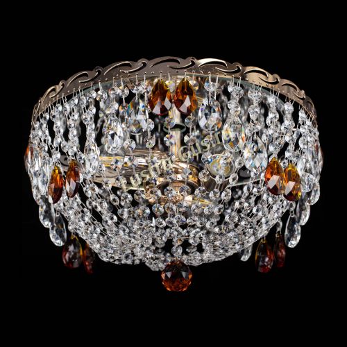 Люстра Диана журавлик чайная в Новокузнецке Гусь Хрустальный