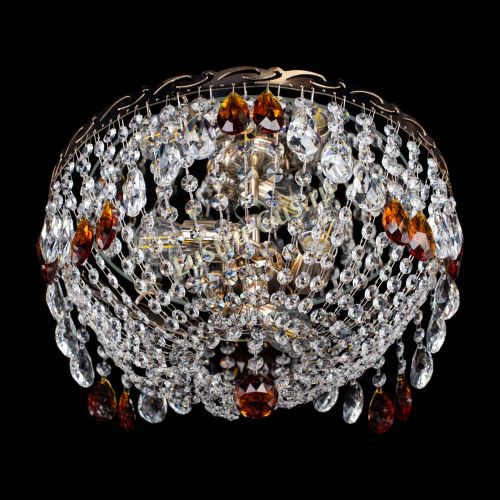 Люстра Диана журавлик чайная в Новокузнецке Гусь Хрустальный